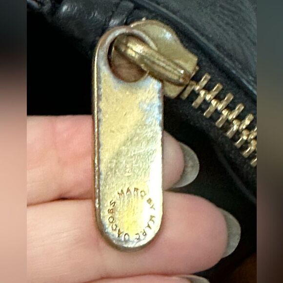 Marc By Marc Jacobs Pebble Black Leather Natasha Q Crossbody Bag Purse - Picture 14 of 15